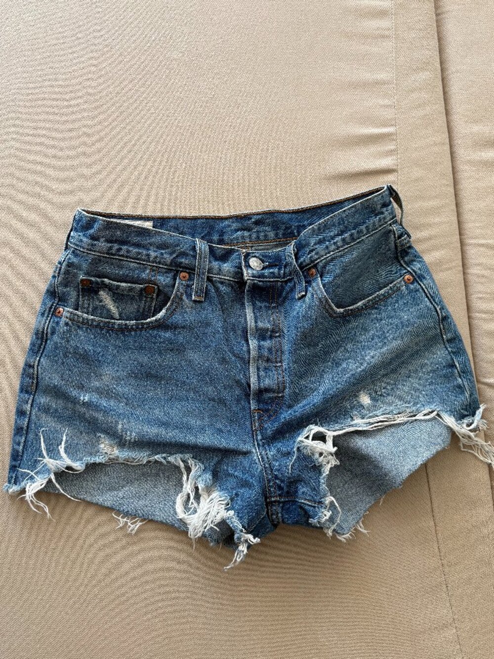 Levis 501 denim shorts